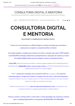 Consultoria digital Mentoria   Marketing e Treinamentos   Araruama