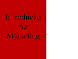 O que é marketing (1ª aula)