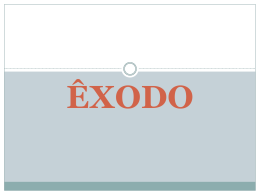 ÊXODO - Aliança Bíblica Pio X