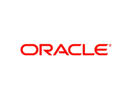 Slide 1 - Oracle
