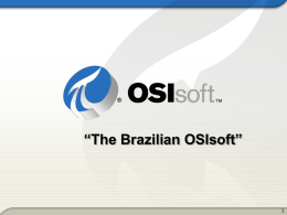 A OSIsoft do Brasil