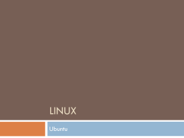 Introdução ao ubuntu 1