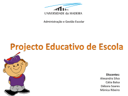 2. Projecto Educativo