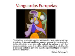 Vanguardas_Europeias