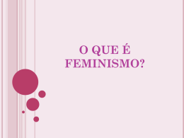O que é feminismo - Articulação de Mulheres Brasileiras