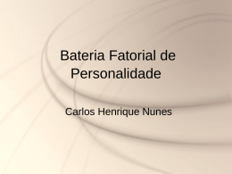 CursoBFP - Instituto Brasileiro de Avaliação Psicológica