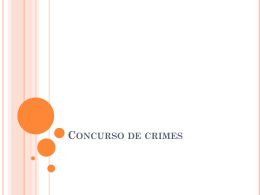 Concurso de crimes - Corrêa & Corrêa Advogados