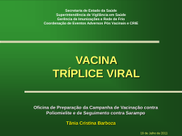 vacina tríplice viral