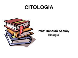 Introdução a CITOLOGIA
