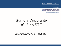 Íntegra da apresentação do Dr. Luiz Gustavo Bichara