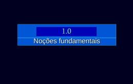 PSDS - 10 - Noções fundamentais