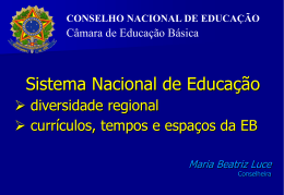 Diretrizes Curriculares Nacionais para a Educação Básica