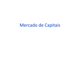 mercado de capitais - Carlos Pinheiro