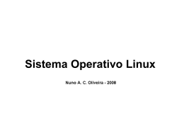 Sistema Operativo Linux (Apresentação)