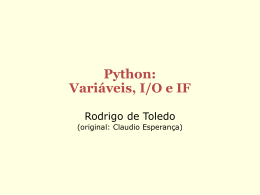 Programando em Python
