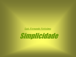 Simplicidade - Eforobolivia.org
