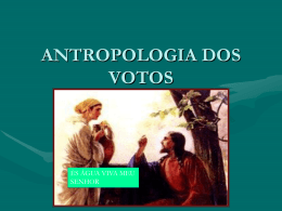 antropologia dos votos