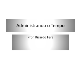 Slide 1 - Ricardo Fera