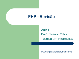 PHP - Revisao