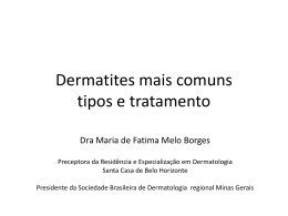 Dermatites mais comuns v3