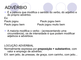 Adverbio