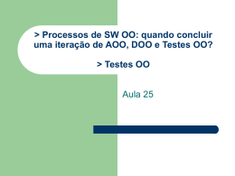 Processos de SW OO