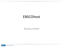 EBSCO Support