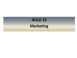 Aula 15 – Marketing Global
