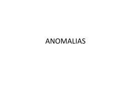 ANOMALIAS