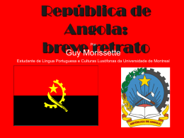 Angola - Teia da Língua Portuguesa