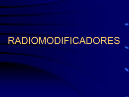 Radiomodificadores