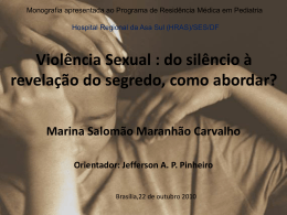 Violência Sexual - Paulo Roberto Margotto