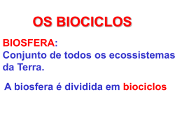 os biociclos