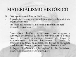 Materialismo Histórico