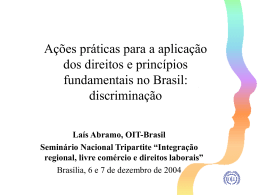 desigualdades e discriminação de gênero e raça no brasil