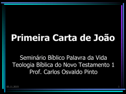 Primeira Carta de Jo&atilde;o