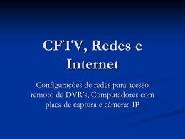 CFTV, Redes e Internet