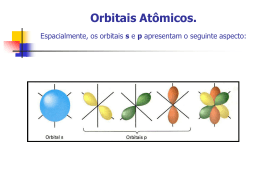 Orbitais Atômicos.