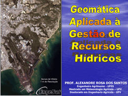 Slide 1 - Mundo da Geomatica