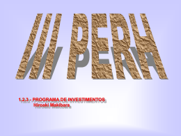 Hiroaki Makibara – III PERH – Programa de Investimentos (slides)