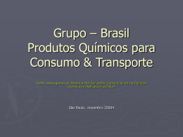 Grupo – Brasil Agroquímicos &Químicos Industriais