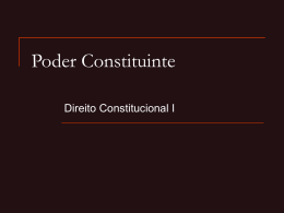 Poder Constituinte