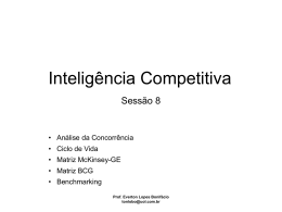 Inteligencia Competitiva - TFS Comunicação & Marketing