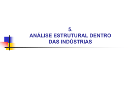 Analise Estrutural Dentro das Indústrias