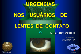Dr Nilo - Urgência e emergência nos usuários de lentes de contato