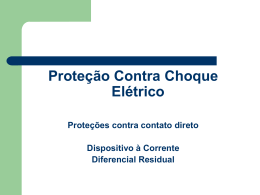Proteção contra contato direto