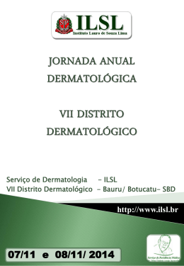 jornada anual dermatológica vii distrito dermatológico