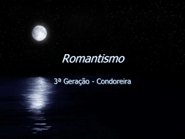 Romantismo-3ªgeração