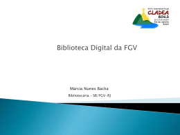 Biblioteca Digital FGV