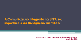 Coordenação de Comunicação Institucional da UFPA